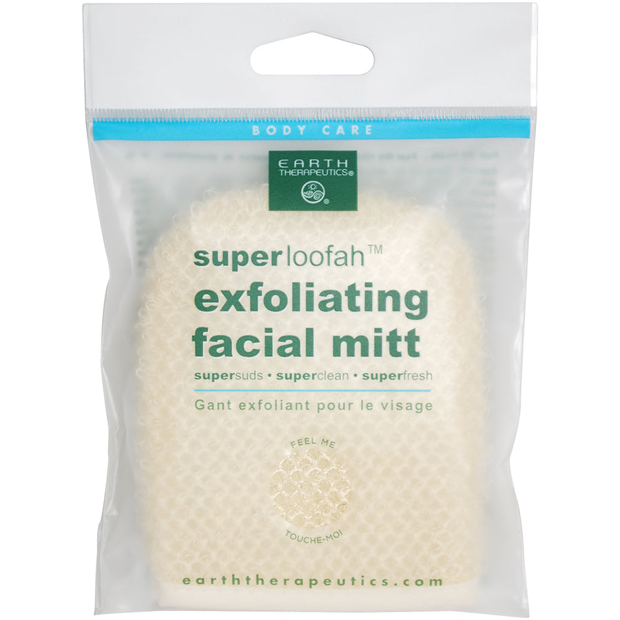 Super Loofah Exfoliating Facial Mitt