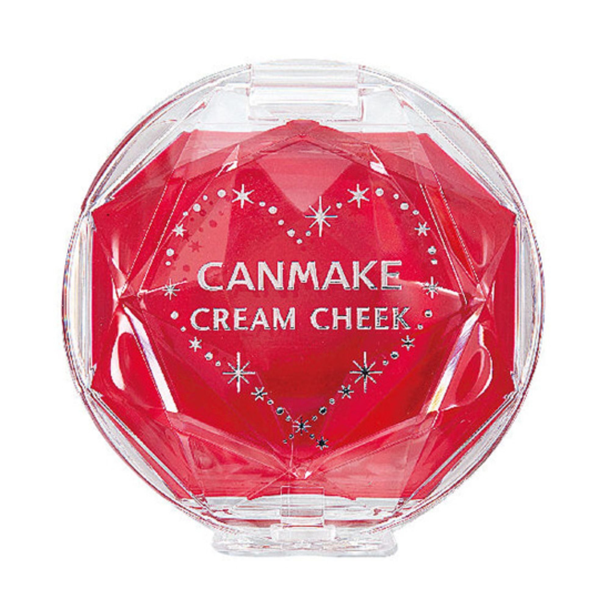 Cream Cheek - Clear Red Heart
