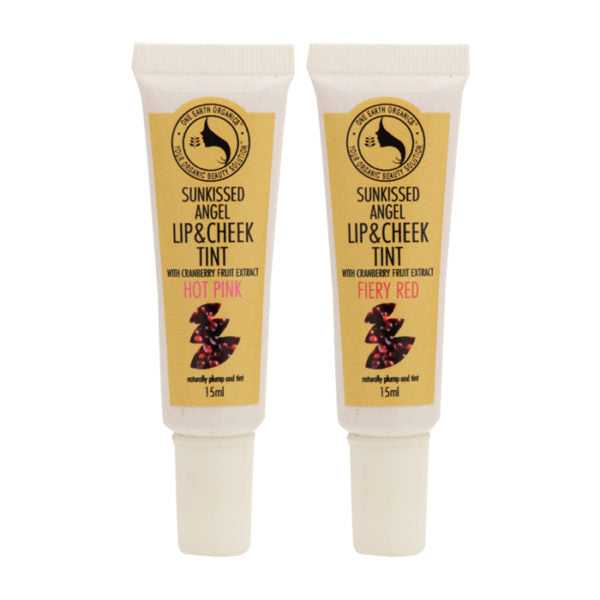 Sunkissed Angel Lip & Cheek Tint - Fiery Red