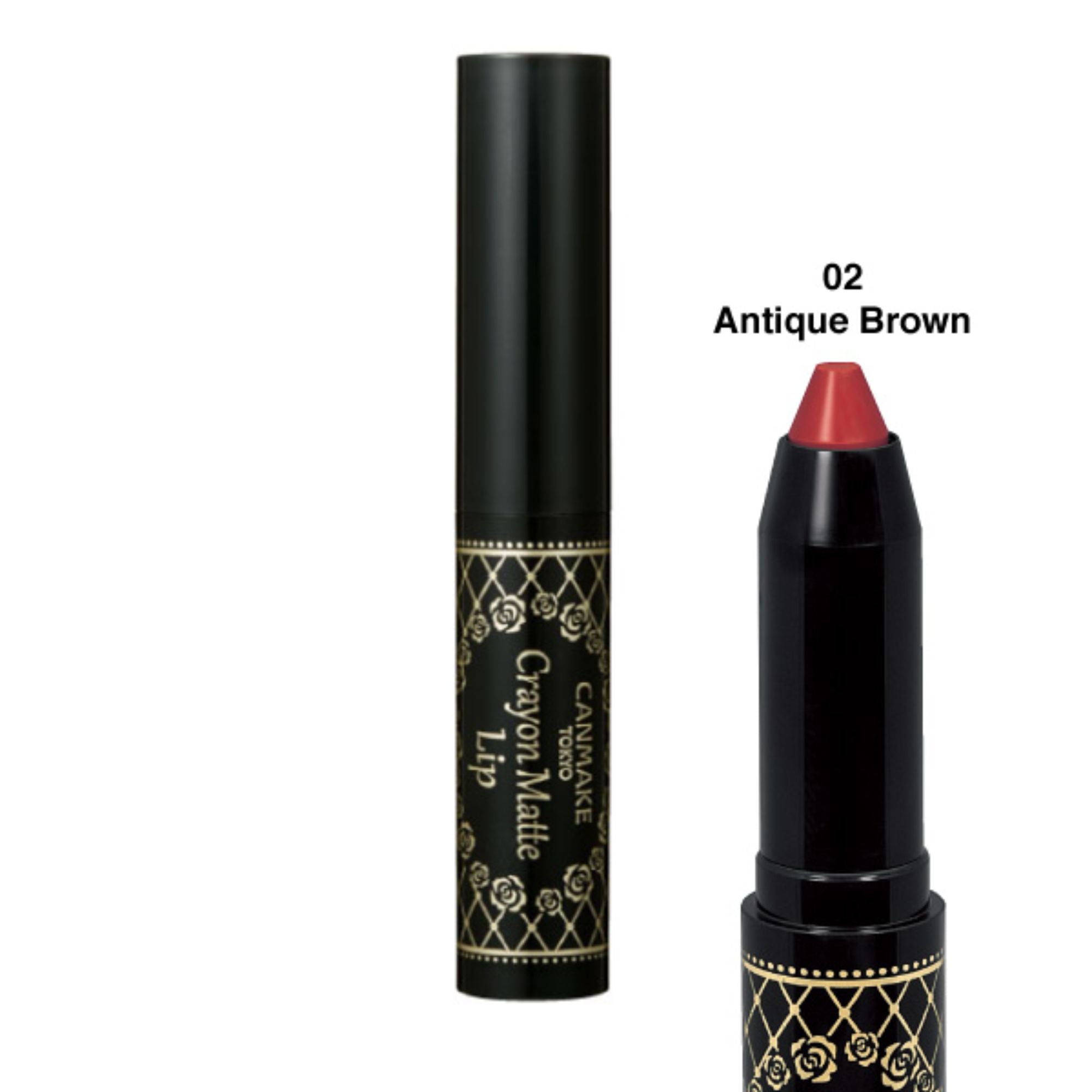 Crayon Matte Lip - Antique Brown