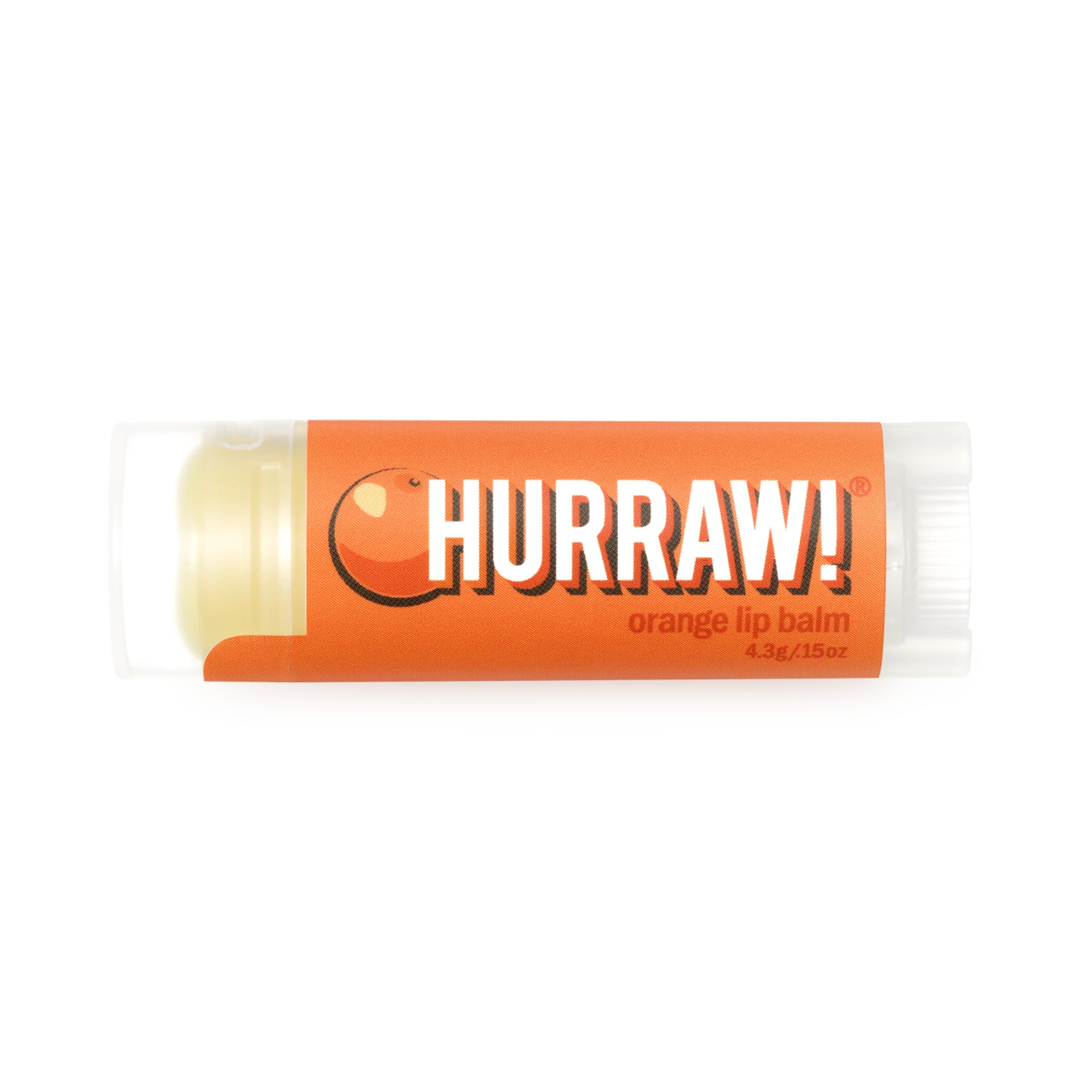 Hurraw Orange Lip Balm