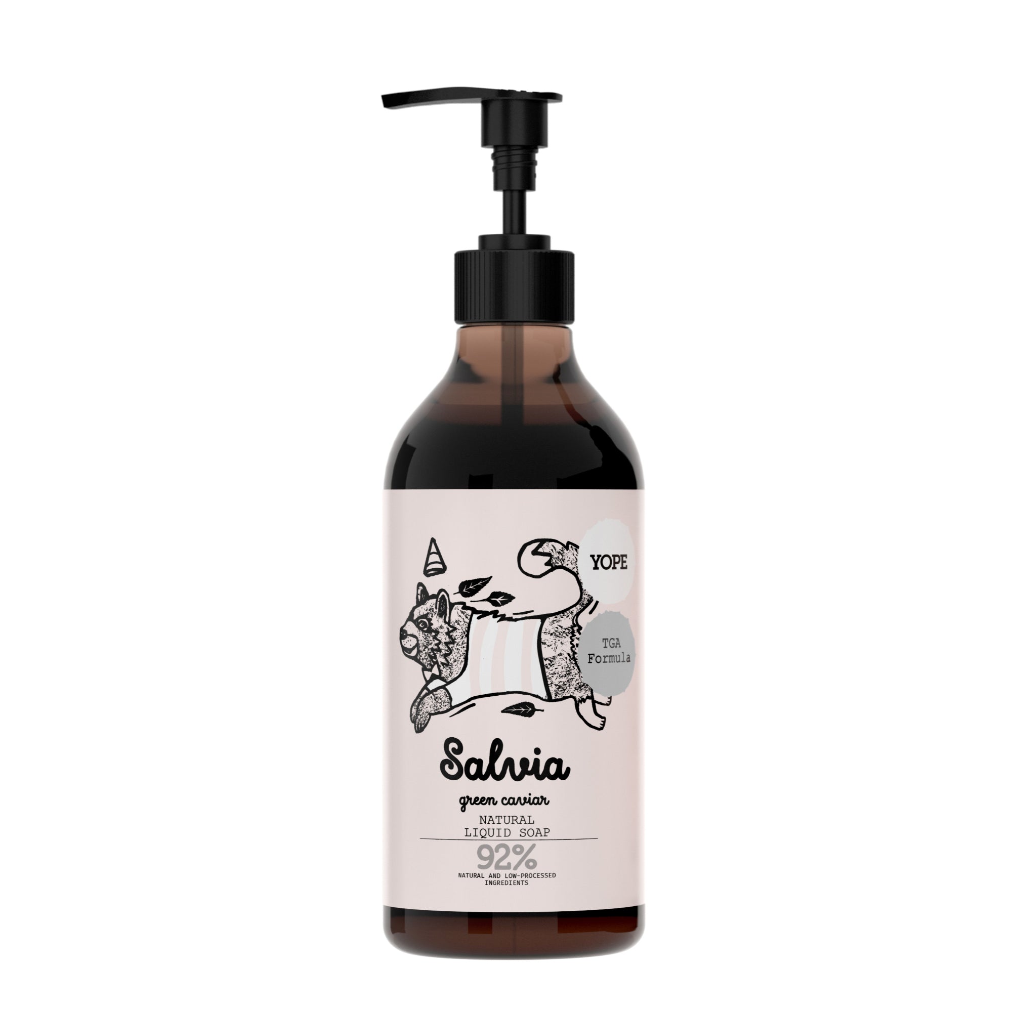 Liquid Soap w/ TGA Sage & Green Caviar 500ml