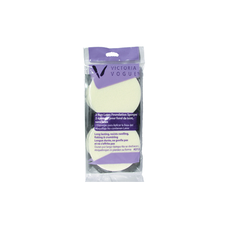 Non Latex Round Makeup Sponges