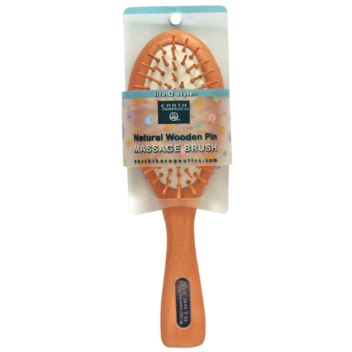 Natural Wooden Pin Massage Hairbrush