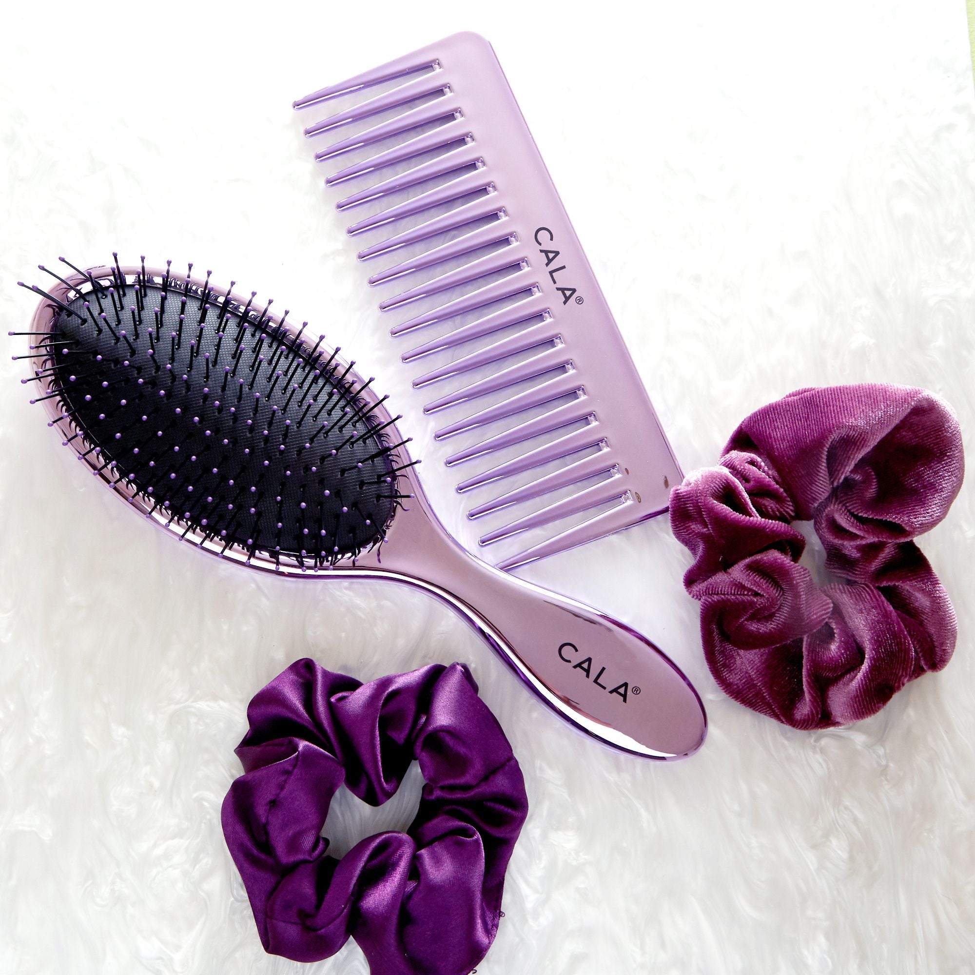 Hair Essentials: Purple (4pc Set)
